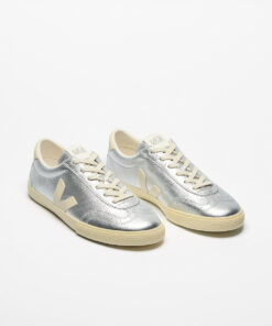 Alternative view of VOLLEY LEATHER SILVER PIERRE