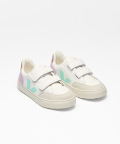 Alternative view of V-12 LEATHER WHITE MULTICO ORCHID