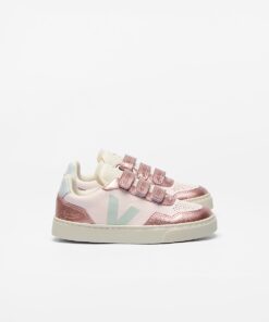 V-90 LEATHER VEJA X BONPOINT LASSI SUN NACRE