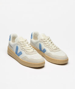 Alternative view of V-90 LEATHER WHITE AQUA NATURAL
