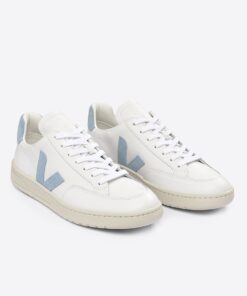 Alternative view of V-12 LEATHER WHITE STEEL
