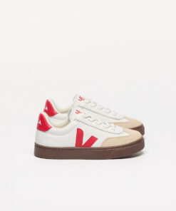 VOLLEY ELASTIC LACES LEATHER WHITE PIERRE PEKIN