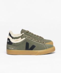 CAMPO FURED SUEDE MUD BLACK NATURAL