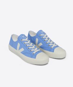 Alternative view of WATA II LOW CANVAS AQUA PIERRE