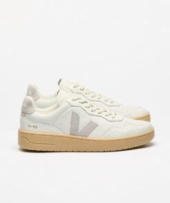 V-90 LEATHER WHITE LIGHT GREY NATURAL