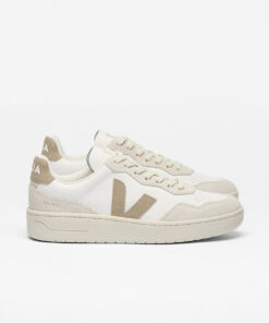 V-90 LEATHER WHITE TAUPE