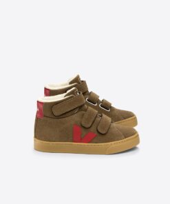 ESPLAR MID FURED SUEDE BROWN PEKIN