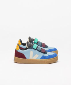 V-90 LEATHER VEJA X MILK STEEL PIERRE