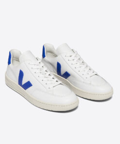 Alternative view of V-12 LEATHER WHITE PAROS