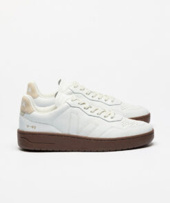 V-90 LEATHER WHITE PIERRE ALMOND