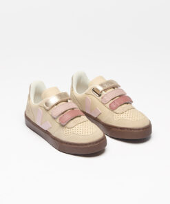 Alternative view of V-10 LEATHER VEJA X BONPOINT AREIA PETALE