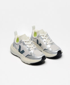 Alternative view of CANARY ELASTIC LACES ALVEOMESH GREY CALIFORNIA