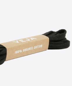 Alternative view of LACES ORGANIC COTTON BLACK