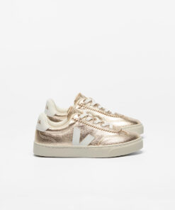 VOLLEY ELASTIC LACES LEATHER PLATINE WHITE