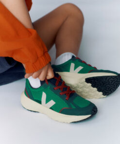 Alternative view of CANARY ELASTIC LACES ALVEOMESH EMERAUDE PIERRE