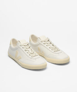 Alternative view of VOLLEY SIGNATURE LEATHER WHITE CALCAIRE