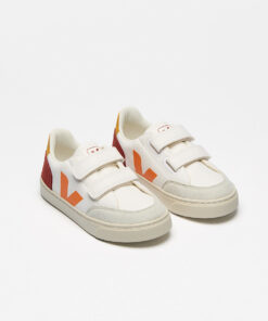 Alternative view of V-12 LEATHER WHITE MULTICO ROUILLE