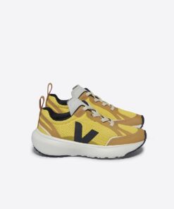 CANARY ELASTIC LACES ALVEOMESH TONIC BLACK