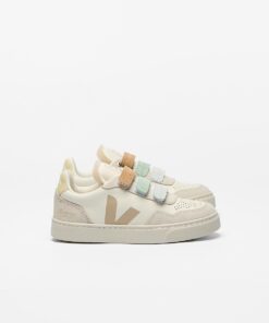 V-90 LEATHER VEJA X BONPOINT PURE ALMOND NATURAL