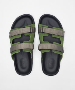Alternative view of ARPOADOR SUEDE MILITAR KAKI BLACK