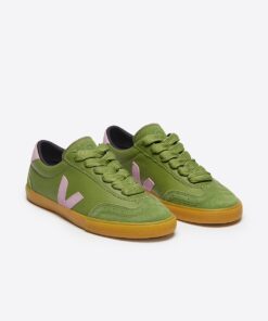 Alternative view of VOLLEY LEATHER VEJA X MAKE MY LEMONADE KIWI ORCHID