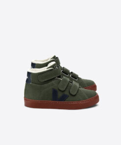 ESPLAR MID FURED SUEDE MUD NAUTICO