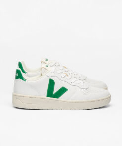 V-10 LEATHER WHITE EMERAUDE