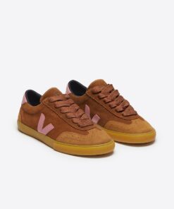Alternative view of VOLLEY LEATHER VEJA X MAKE MY LEMONADE COGNAC MARY