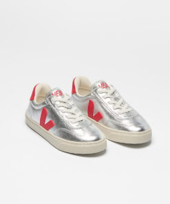 Alternative view of VOLLEY ELASTIC LACES LEATHER SILVER PEKIN