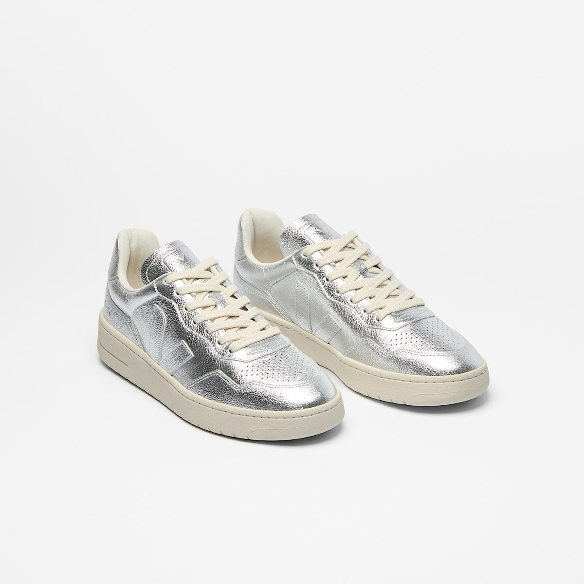 V-90 LEATHER SILVER - Image 3