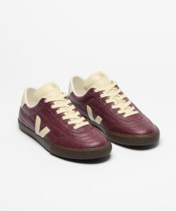 Alternative view of PANENKA DRAGON LEATHER AMARANTE