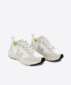 Alternative view of CANARY ELASTIC LACES ALVEOMESH WHITE PIERRE