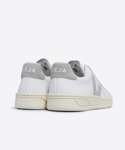 Alternative view of V-12 LEATHER WHITE LIGHT GREY