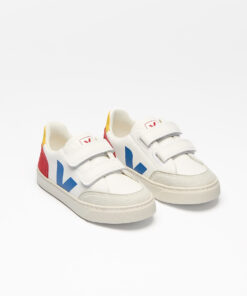 Alternative view of V-12 LEATHER WHITE MULTICO PEPPER