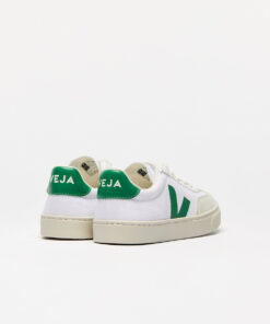 Alternative view of VOLLEY ELASTIC LACES CANVAS WHITE EMERAUDE