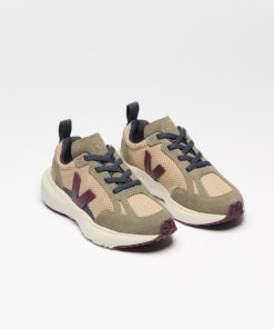 Alternative view of CANARY ELASTIC LACES ALVEOMESH VEJA X BONPOINT SAHARA
