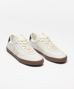 Alternative view of PANENKA LEATHER WHITE BLACK BARK