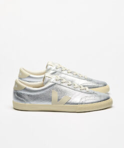 VOLLEY LEATHER SILVER PIERRE
