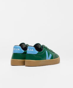 Alternative view of VOLLEY ELASTIC LACES LEATHER GOLF AQUA NATURAL