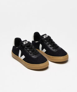 Alternative view of VOLLEY ELASTIC LACES CANVAS BLACK WHITE NATURAL