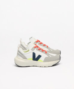 CANARY ELASTIC LACES LEATHER WHITE NAUTICO