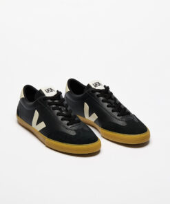 Alternative view of VOLLEY LEATHER BLACK PIERRE