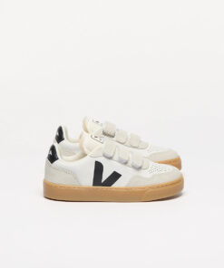 V-90 LEATHER WHITE BLACK NATURAL