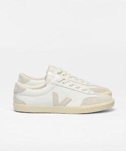 VOLLEY LEATHER WHITE NATURAL
