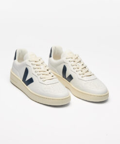 Alternative view of V-90 LEATHER WHITE NAUTICO