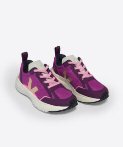 Alternative view of CANARY ELASTIC LACES ALVEOMESH LOTUS PLATINE