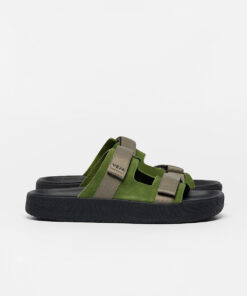 ARPOADOR SUEDE MILITAR KAKI BLACK