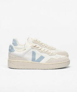 V-90 LEATHER WHITE STEEL