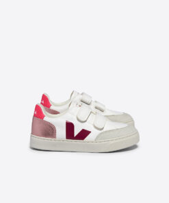 V-12 LEATHER WHITE MULTICO NACRE