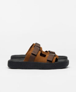ARPOADOR SUEDE COGNAC EAGLE BLACK